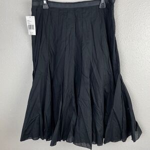 NWT Luciano Dante Black Skirt Size 10